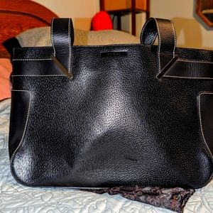 Vintage Gucci Leather Tote Bag